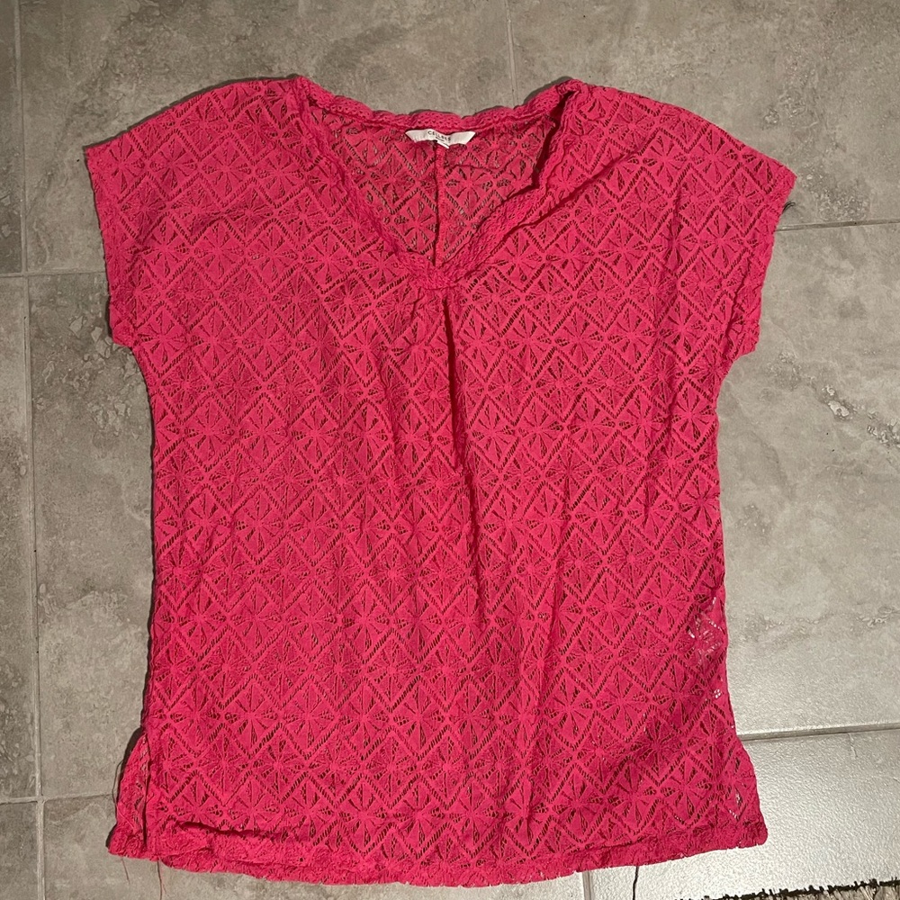 Pink beach top cover